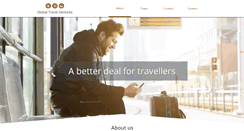 Desktop Screenshot of globaltravelventures.com