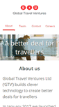Mobile Screenshot of globaltravelventures.com